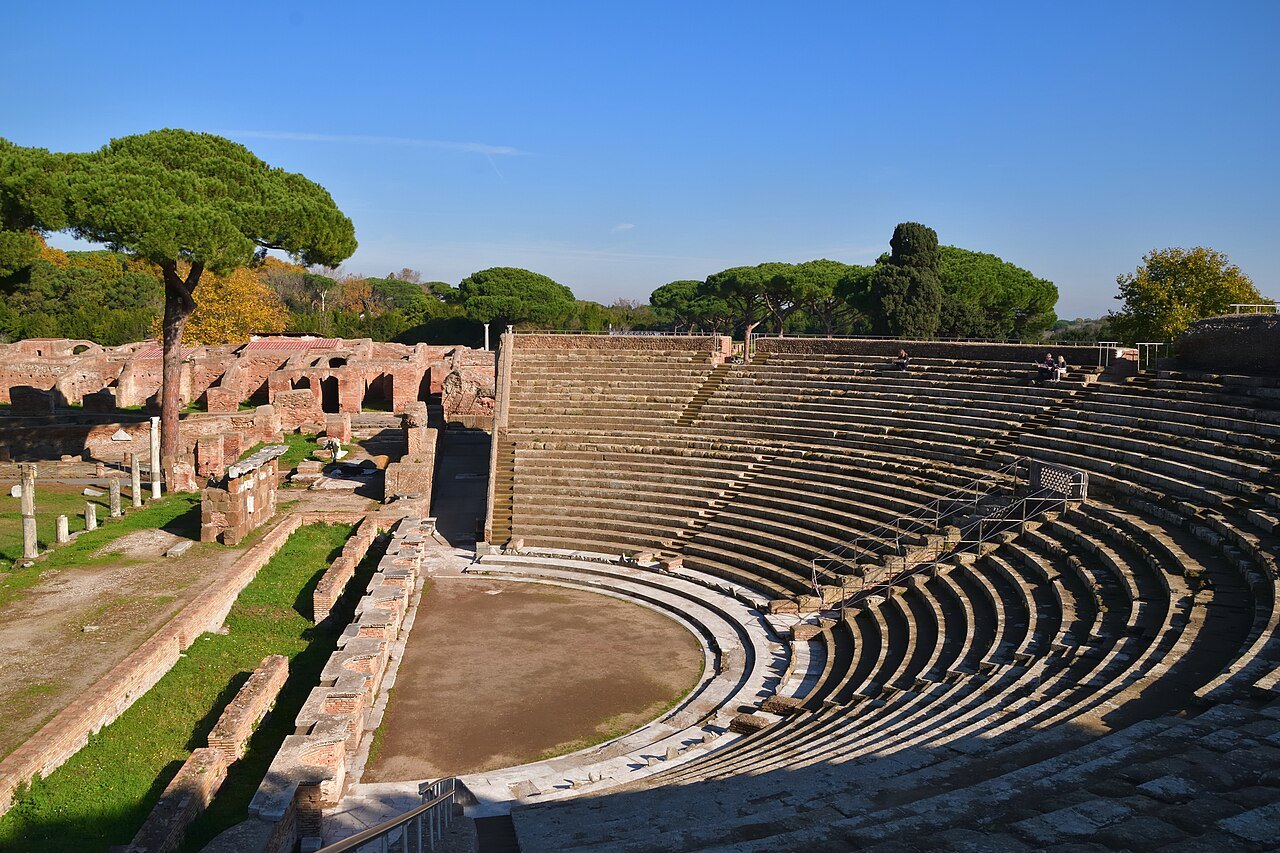 How do you visit Ostia Antica from Rome?